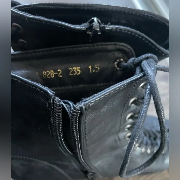 Stuart Weitzman Lace-Up Booties - Picture 7 of 8